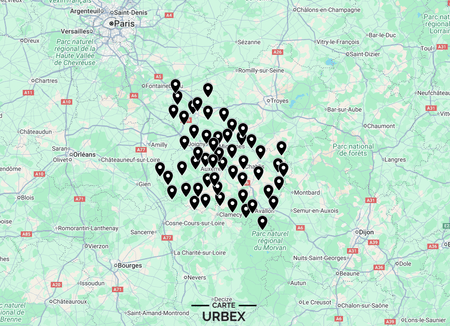 Carte Urbex Yonne (89) ➽ Découvrez tous les lieux abandonnés que nous avons répertoriés dans l'Yonne sur une carte simple et pratique. Urbex Bourgogne | Urbex Bourgogne-Franche-Comté | Urbex Auxerre | Urbex Sens | Urbex Joigny | Urbex Migennes | Urbex Avallon | Urbex Villeneuve-sur-Yonne | Urbex Tonnerre