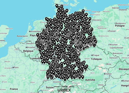 Karte Lost Place Deutschland