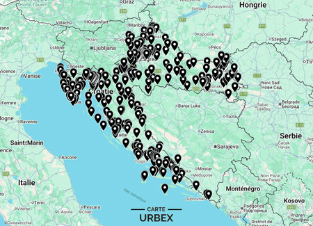 Urbex karta Hrvatske ➽ Otkrijte sva napuštena mjesta koja smo naveli u Hrvatskoj na jednostavnoj i praktičnoj karti