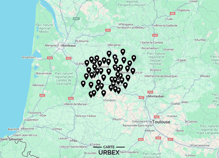 Carte Urbex Lot-et-Garonne (47) ➽ Découvrez tous les lieux abandonnés que nous avons répertoriés dans le Lot et Garonne sur une carte simple et pratique. Urbex Aquitaine | Urbex Nouvelle-Aquitaine | Urbex Agen | Urbex Villeneuve-sur-Lot | Urbex Marmande | Urbex Le Passage | Urbex Tonneins | Urbex Nérac