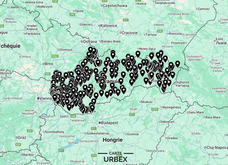 Mapa Urbex Slovensko ➽ Objavte všetky opustené miesta, ktoré sme uviedli na jednoduchej a praktickej mape.
