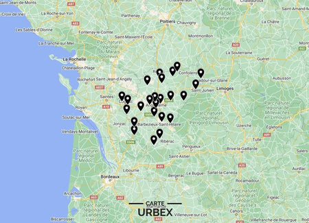 Carte Urbex Charente (16) ➽ Découvrez tous les lieux abandonnés que nous avons répertoriés en Charente sur une carte simple et pratique. Urbex Poitou-Charentes | Urbex Angoulême | Urbex Cognac | Urbex Soyaux | Urbex Ruelle-sur-Touvre | Urbex La Couronne | Urbex Saint-Yrieix-sur-Charente | Urbex Gond-Pontouvre