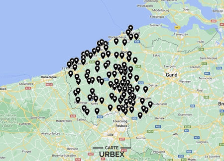 Carte Urbex Province de Flandre Occidentale Ouest (west flanders) ➽ Découvrez tous les lieux abandonnés que nous avons répertoriés sur une carte simple et pratique. Urbex Belgique | Urbex Belgium | Urbex Flamande | Urbex Audembourg | Urbex Blankenberghe | Urbex Bruges | Urbex Courtrai | Urbex Damme | Urbex Dixmude