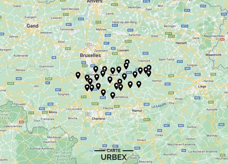 Carte Urbex Province de Walloon Brabant (Waals-Brabant) ➽ Découvrez tous les lieux abandonnés que nous avons répertoriés sur une carte simple et pratique. Urbex Belgique | Urbex Belgium | Urbex Wavre | Urbex Waterloo | Urbex Braine-l'Alleud | Urbex Nivelles | Urbex Tubize | Urbex Rixensart | Urbex Jodoigne